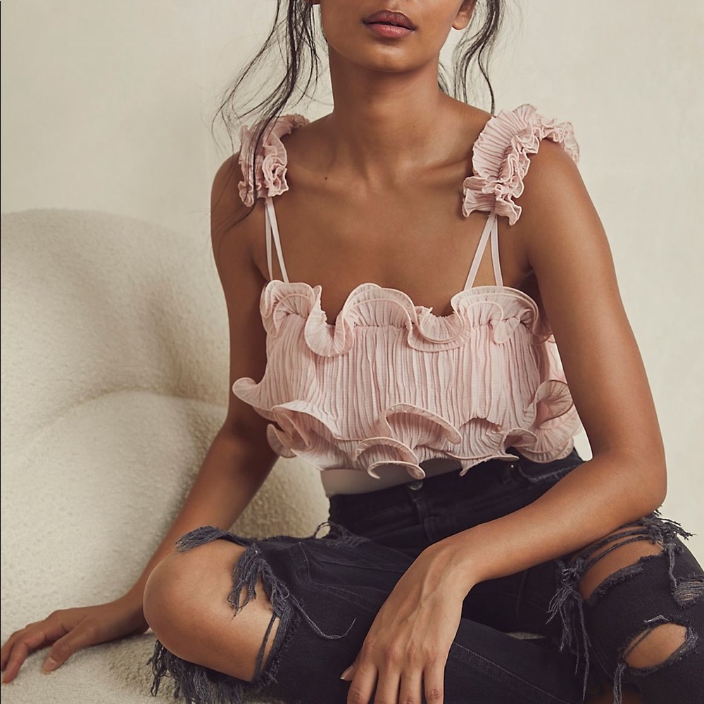 Free People For The Frill of it Body Suit XL